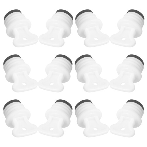 12Ud Tapones De Goma Para Bolsa De ,