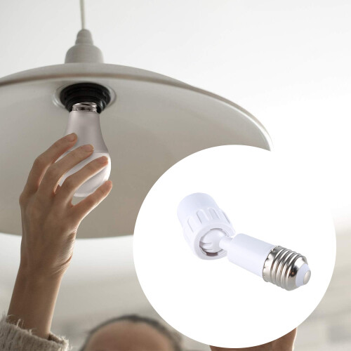 Rallonge de douille E27 avec bras orientable à 360 1