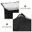 Sort isoleret pizzapose 50x50x20,5 cm 4