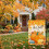 Pumpkin Leaf Garden Flag 12x18 Inch Double-Sided 3