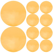 15Pcs Orange Self-Adhesive Pet Diffuser Film for Lighting