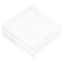 50Pcs Clear Acrylic with Adhesive for Crafting and Home Use