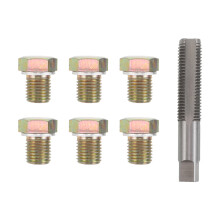 1Set M15x1.5 Alloy Oil Pan Drain Plug Thread Repair Kit with Bolts