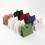 Sac cadeau texturé rouge de qualité supérieure avec poignée 4
