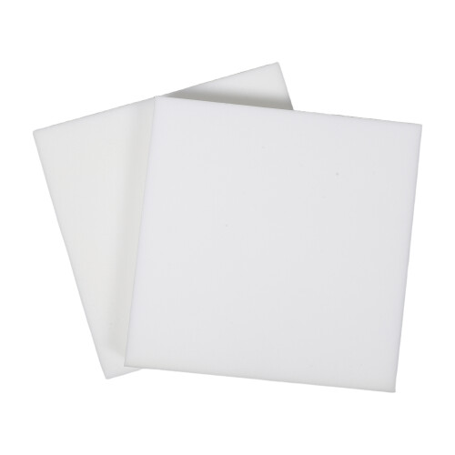 2Pcs White High Density Cushion Replacement Pads for Sofa Seat Support