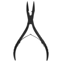 Stainless Steel Hair Extension Removal Pliers with Black Grip