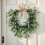 Artificial Olive Branch Wreath – Farmhouse Heart Shape, 3