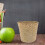 Small Wicker Trash Can Light Green Natural Grass Storage 1Pcs for Home Users 5