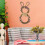 Easter Bunny Spring Wreath 40cm Vine with Bunny Ears and 4