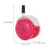 4pcs Wheels Replacement Stroller Wheel Accessories For Parents In Pink 2
