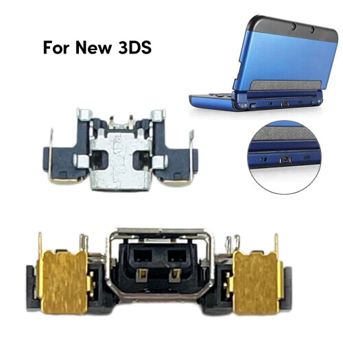 Strømstik til Nintendo 3DS XL/2DS XL/NEW3DS 1