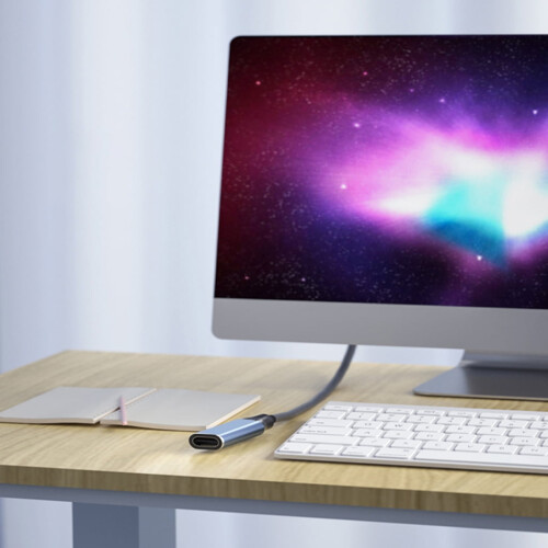 Καλώδιο επέκτασης USB Type-C θηλυκό σε αρσενικό 1m5A100W 1