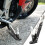 Silver Adjustable Motorcycle Kickstand Chrome 5