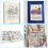 Stickbuch-Set Blau 23 x 17 cm 3