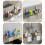 Suction Cup Shelf High Capacity Bathroom Storage Shelf For-3 3