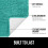 Chenille Bath Rug 24x17 in Turquoise with Rubber Backing 2