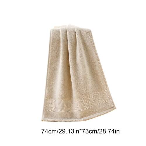 Βαμβακερή πετσέτα μπάνιου 73x34cm μεγάλη απορροφητική μαλακή 2