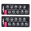 20pcs Transparent Silicone Open Ear Dome Tips for Minifit 8mm 5
