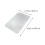 2Pcs Durable Aluminum Pet Cool Pad Heat Dissipation Board Silver 3