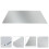 2Pcs Durable Aluminum Pet Cool Pad Heat Dissipation Board Silver 5