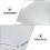 2Pcs Durable Aluminum Pet Cool Pad Heat Dissipation Board Silver 6
