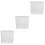 3Pcs Transparent Bread Storage Container PP Fridge Food Organizer Box 7