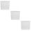 3Pcs Transparent Bread Storage Container PP Fridge Food Organizer Box 11