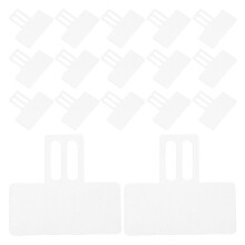 100Pcs Transparent Plastic Price Tags for Optical Store Glasses Frames