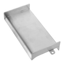 3Pcs Stainless Steel Water Feature Spillway Outlet for Garden and Pond