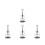 4Pcs Transparent Guitar Pick Display Case Acrylic Storage for Guitar 9