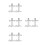 8Pcs Silver Metal Fire Extinguisher Wall Mount Bracket for Home Office 9