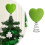 Patricks Day Tree Toppers Massaal Groen Hart Tree Top Ornament-2 4