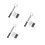 3Sets Durable Graphite Crucible and Tongs for Gold Silver Refining 4