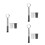 3Sets Durable Graphite Crucible and Tongs for Gold Silver Refining 5