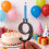 Digital Cake Candle Holder Set With Detachable Number-3 5