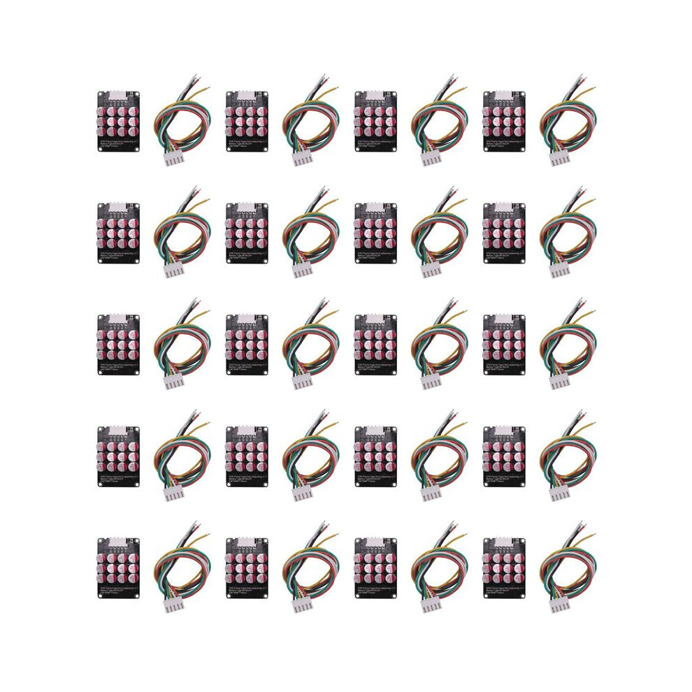 20X 4S 5A Whole Group Balancer Active Bms Board Lithium Lipo Lifepo4 Battery Equalizer Transfer Capacitor 6132050868355