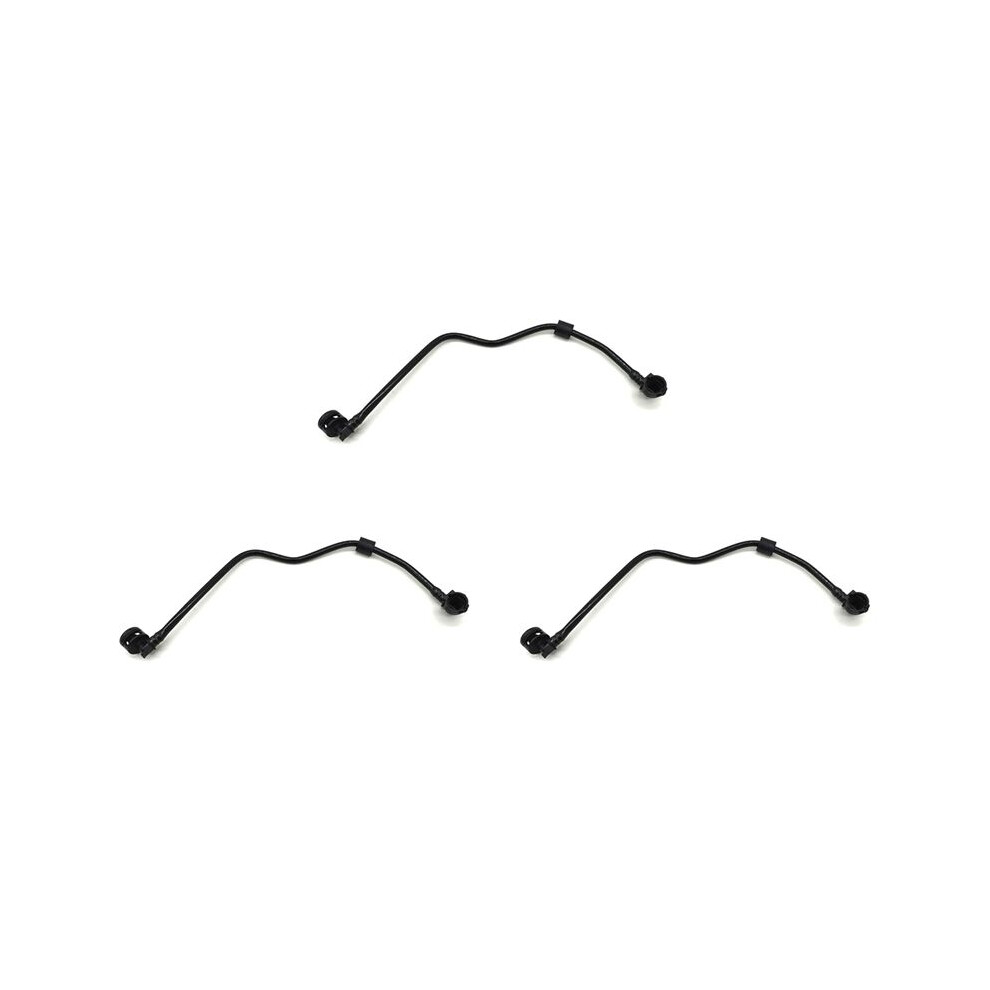 3X A2385019400 2385019400 Auxiliary Kettle Pipe For E 180 200 E 350 4Matic Coolant Radiator Hose Black 6032402088304