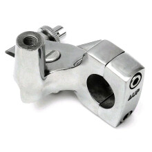 10pcs 25mm 1inch Motorcycle Clutch Lever Mount Holder for Shadow 600 VT750 Silver Aluminum Alloy