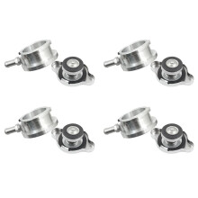 4Conjunto Cuello de Llenado de Radiador de 32 mm y 1,25 Pulgadas Tapa de Radiador Universal de 0,9 Bar
