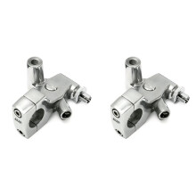 2st 25 mm 1-Tums HåLlare för Motorcykelkopplingsspak för  Shadow 600 VT750 Silver Aluminiumlegering