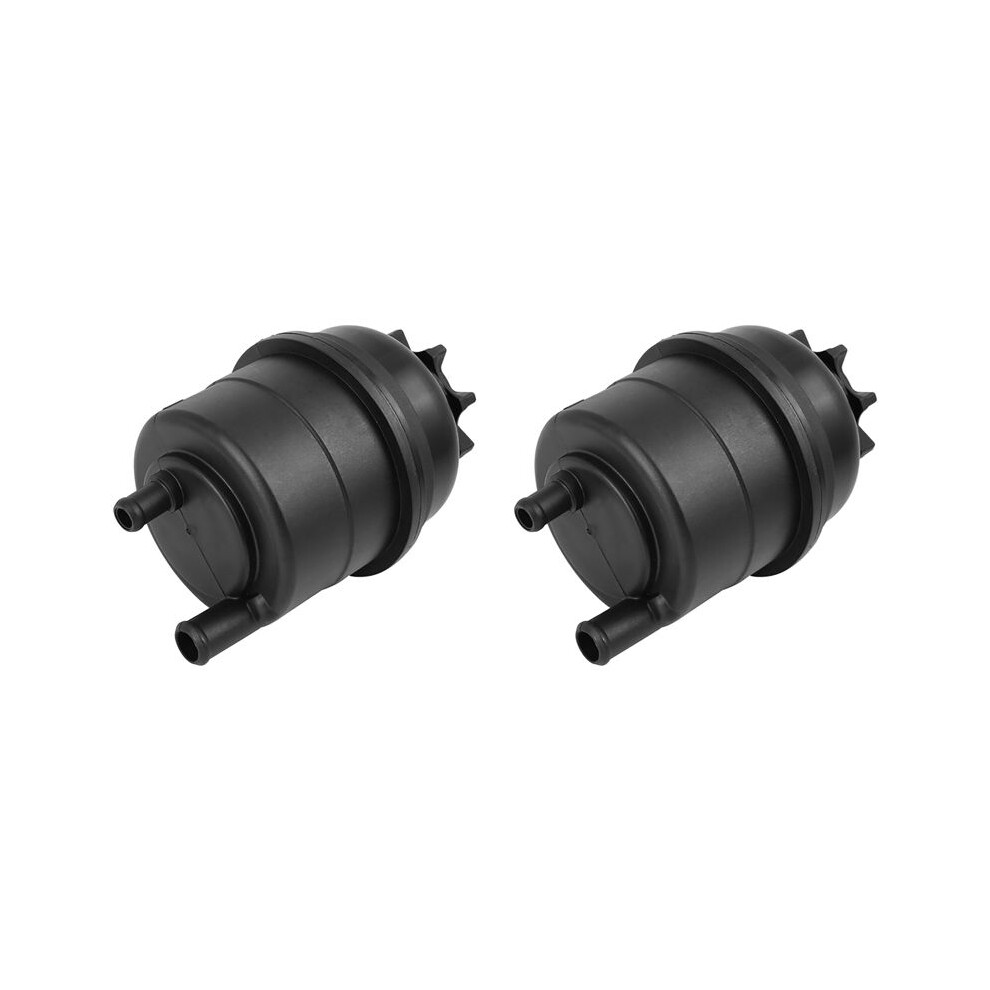 2X Power Steering Pump Reservoir Bottle W/ Cap 32416851217 / 32411097164 For E36 E46 E39 E53 E60 E90 4712487501814