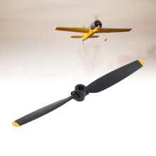 Hélice d'avion RC, pièce de rechange en plastique pour WLtoys XK A300, noir & jaune