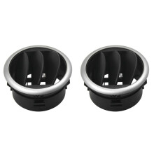 2X Auto Vent Auto Auto Dash Armaturen Brett A / C Heizung Luft EntlüFtungs Auslass Conditioner KüHler Grill Deflektor Passend für SX4 2005-2013
