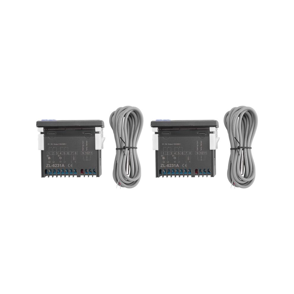 2X Lilytech Zl-6231A, Incubator Controller, Thermostat With Multifunctional Timer, Equal To Stc-1000, Or W1209 + Tm618n 6131797819408