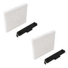 4X for RAM 1500 2500 3500 Cabin Air Filter Kit Cabin Air Filter & Filter Access Door 68052292AA 68318365AA