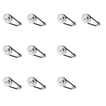 10X 2Gt Synchronous Wheel 1:3 Reduction Transmission Pulley Pulley Model Mechanical Belt for 3D Printer - 200X8X8mm