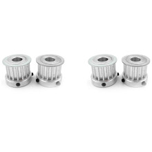 16 Teeth Pulley for Skateboard N63 Motor 10mm Shaft 16T Pulley Replacement for Electric Skateboard Fits HTD-5M Belt,4Pcs