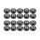 20Pcs  Plastic Pulley Wheel with Bearing Idler Pulley Gear for 3D Printer 1