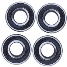 4Pcs 6202RS 15mm Interieur 35mm EXterieur Seule Rangee Rouleau A Billes A Rainures Profondes