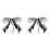 4x 84250-0E120 Multifunction Steering Wheel Combination Control  for  Camry(Silver) 2